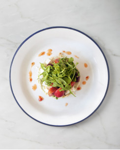 Tartare di avocado, primosale e mele