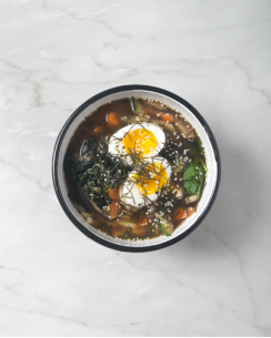 Ramen con verdure