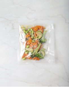 VERDURE CON EDAMAME E GERMOGLI DI SOIA - 200 gr